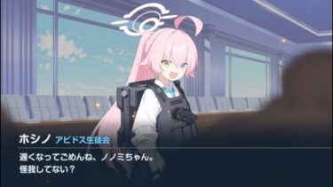 【ブルアカ】単身で乗り込みノノミを救うホシノ