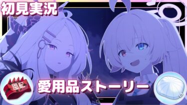 【ブルアカ】愛用品ストーリー【ホシノ】&【ヒナ】初見実況