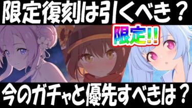 【ブルアカ】限定復刻！イズナ・チセ・ミモリは引くべき？今のガチャと優先すべきは？【ブルーアーカイブ】