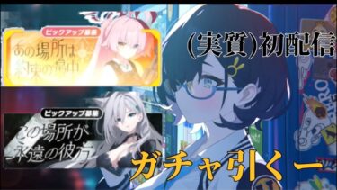 【ブルアカ】天井分貯まってないけどガチャ引くー【過疎配信？】(時間短かったらなんかします)