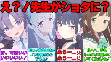 【SS】小学生ぐらいまで若返った先生を見た生徒たちとそれに対する反応集【ブルアカ】#ブルアカ #ブルーアーカイブ