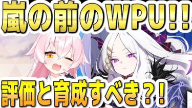 【ブルアカ】【ブルーアーカイブ】嵐の前のＷＰＵ！ホシノとヒナの今の評価と育成すべきか？！【双葉湊音 実況 解説】
