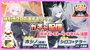 【201～400連目】3.5th Anniversary ガチャ配信！【ブルアカ】