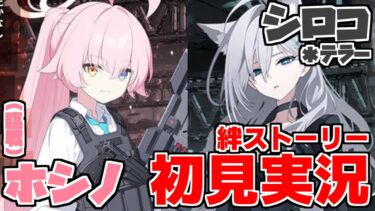 【ストーリー実況】ホシノ(臨戦)&シロコ＊テラー絆ストーリー【ブルアカ】