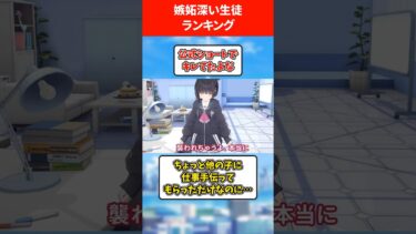 【他の女】嫉妬深いランキング #ブルアカ #ブルーアーカイブ