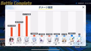 ブルアカ/制約解除決戦/2024.7.23/セトの憤怒/特殊装甲/屋外戦/105段階/シロコ＊テラー