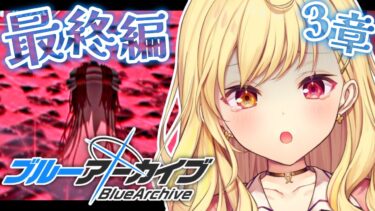 【ブルーアーカイブ】最終編！あまねく奇跡の始発点編✨第3章突入！#21【星川サラ/にじさんじ】