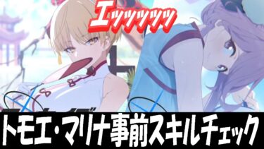 【ブルアカ】トモエ・マリナ（チーパオ）スキル事前チェック！【ブルーアーカイブ】