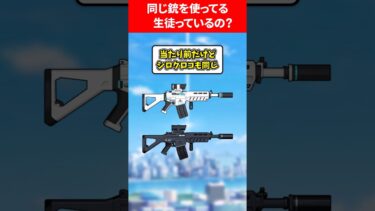 同じ銃を使っている生徒が実は… #ブルアカ #ブルーアーカイブ