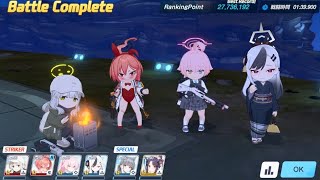 【ブルアカ】大決戦 ペロロジラ 屋外 特殊装甲 INSANE 最終1位 27,736,192