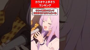 【ぼえ〜〜〜】カラオケが上手そうなキャラランキング #ブルアカ #ブルーアーカイブ