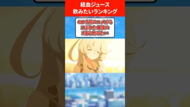 【理解しろ】経血ジュース飲みたい生徒ランキング #ブルアカ #ブルーアーカイブ