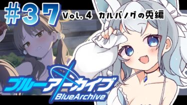 ＃37【ブルアカ/ゲーム配信】Vol4.カルバノクの兎編  やっとストーリーが見えてきた【ブルーアーカイブ/Blue Archive/新人vtuber/白咲らぐ】