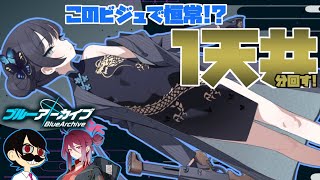 【ブルアカ】1天井でキサキとレイジョ引き切ります！！