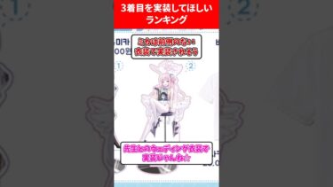 【新衣装】3着目を実装してほしい生徒ランキング #ブルアカ #ブルーアーカイブ