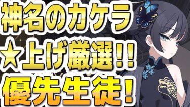 【ブルアカ】【ブルーアーカイブ】神名のカケラで☆上げ厳選！優先生徒！！【双葉湊音 実況 解説】
