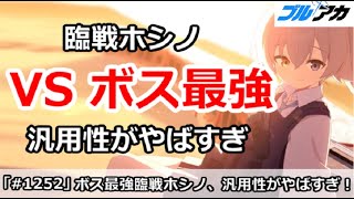 【ブルアカ】臨戦ホシノはVSボス最強、汎用性がやばすぎ！【ブルーアーカイブ】