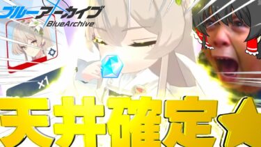 【ブルアカ】今年はセイアちゃんの年なのでナギちゃん当てます【ゆっくり実況】