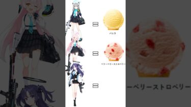 ブルーアーカイブキャラに対するイメージの違い #ブルーアーカイブ #bluearchive #ブルアカ #shorts