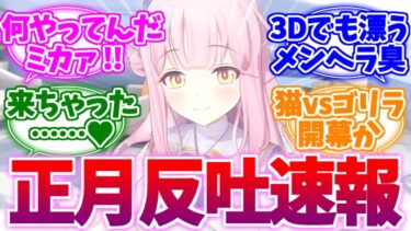 新年早々何やってんだミカァ！正月反吐速報【ブルーアーカイブ/ブルアカ/反応集】