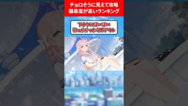 チョロそうに見えて攻略難度が高すぎる生徒 #ブルアカ #ブルーアーカイブ