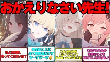 【SS】生徒たちが先生の家に乗り込んだ世界線に対する反応集【ブルアカ】#ブルーアーカイブ #ブルアカ