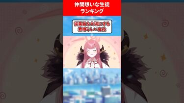 仲間想いな生徒ランキング #ブルアカ #ブルーアーカイブ