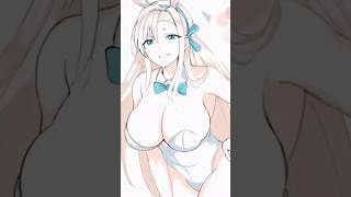 初配信#1 ダイジェスト！（ブルアカ 一之瀬アスナ）#shorts #イラスト #イラストメイキング