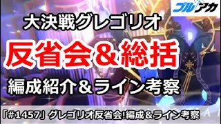 【ブルアカ】大決戦グレゴリオ 反省会＆総括、編成紹介とチナトロライン考察も【ブルーアーカイブ】