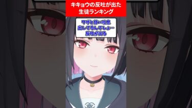 キキョウの反吐が出た生徒ランキング #ブルアカ #ブルーアーカイブ