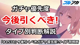 【ブルアカ】今後引くべきガチャ優先度！タイプ別判断解説 (3/23版)【ブルーアーカイブ】