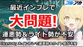 【ブルアカ】最近インフレで大問題！運悪勢＆ライト勢が不安に・・・【ブルーアーカイブ】