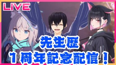 【ブルアカ/Vtuber】ブルアカ歴１周年記念配信！！！！