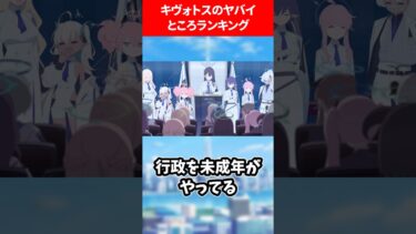 キヴォトスのヤバいとこランキング #ブルアカ #ブルーアーカイブ