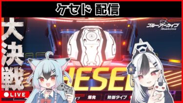 【ブルアカ】ケセド配信③
