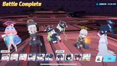 【ブルアカ】制約解除決戦 ティファレト（弾力装甲）109段階