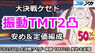 【ブルアカ】大決戦ケセド 振動TMT2凸 安め＆定価編成！39,383,440 (TORMENT/屋内/4月)【ブルーアーカイブ】