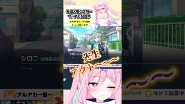 【ブルアカ】シロコとの出会い…けど先生それアウトだよ！！！！！【ブルーアーカイブ】