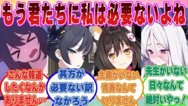【SS】燃え尽き症候群になった先生がシャーレを辞めることを決意した際のブルアカ生徒の反応集【ブルアカ/まとめ/反応集】