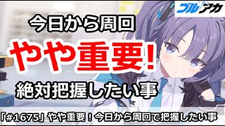 【ブルアカ】やや重要！今日から周回で絶対に把握したい事 (5/28版)【ブルーアーカイブ】