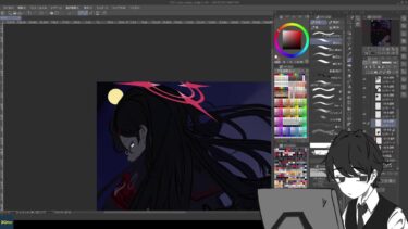 社畜イラストレーターが　【ブルアカ 仲正イチカ】　を仕上げる配信