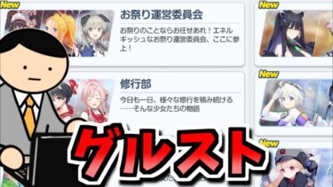 【ブルアカ】ヒエロニムスに水かけたり、グルスト読んだり