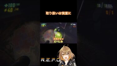 取り扱いは慎重に  #repo#ゲーム実況 #ゲーム配信  #女性ゲーム配信