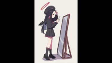 モブ⇔イチカ  #ブルアカ #anime #bluearchive