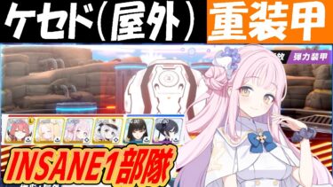 【ブルアカ】大決戦「ケセド」重装甲INSANE1部隊クリア解説（27,684,352PT）【ブルーアーカイブ】