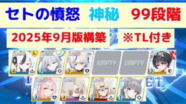制約解除決戦 セトの憤怒 神秘(特殊装甲) 99段階 TL付き 【ブルアカ】