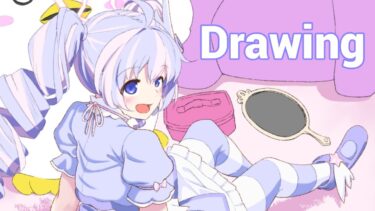 【ブルアカ】ハロウィンですよ！魔女じゃありません【描いてみた】