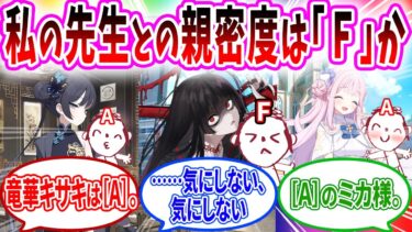 謎のアルファベットが先生の頭に浮かんでいる…⁉️【ブルーアーカイブ ブルアカ 反応集 まとめ】