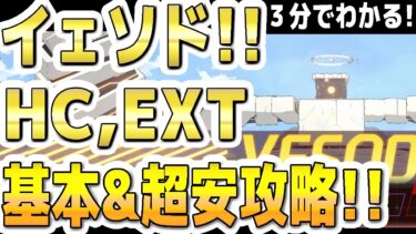 【ブルアカ】【ブルーアーカイブ】３分でわかる！イェソド！総力戦！Extreme、Hardcore！基本＆１凸超安攻略！！市街地！EXT、HC！【双葉湊音 実況 解説】
