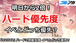 【ブルアカ】明日から2倍！ハード優先度解説 (10月版) イベントとどっち優先？【ブルーアーカイブ】